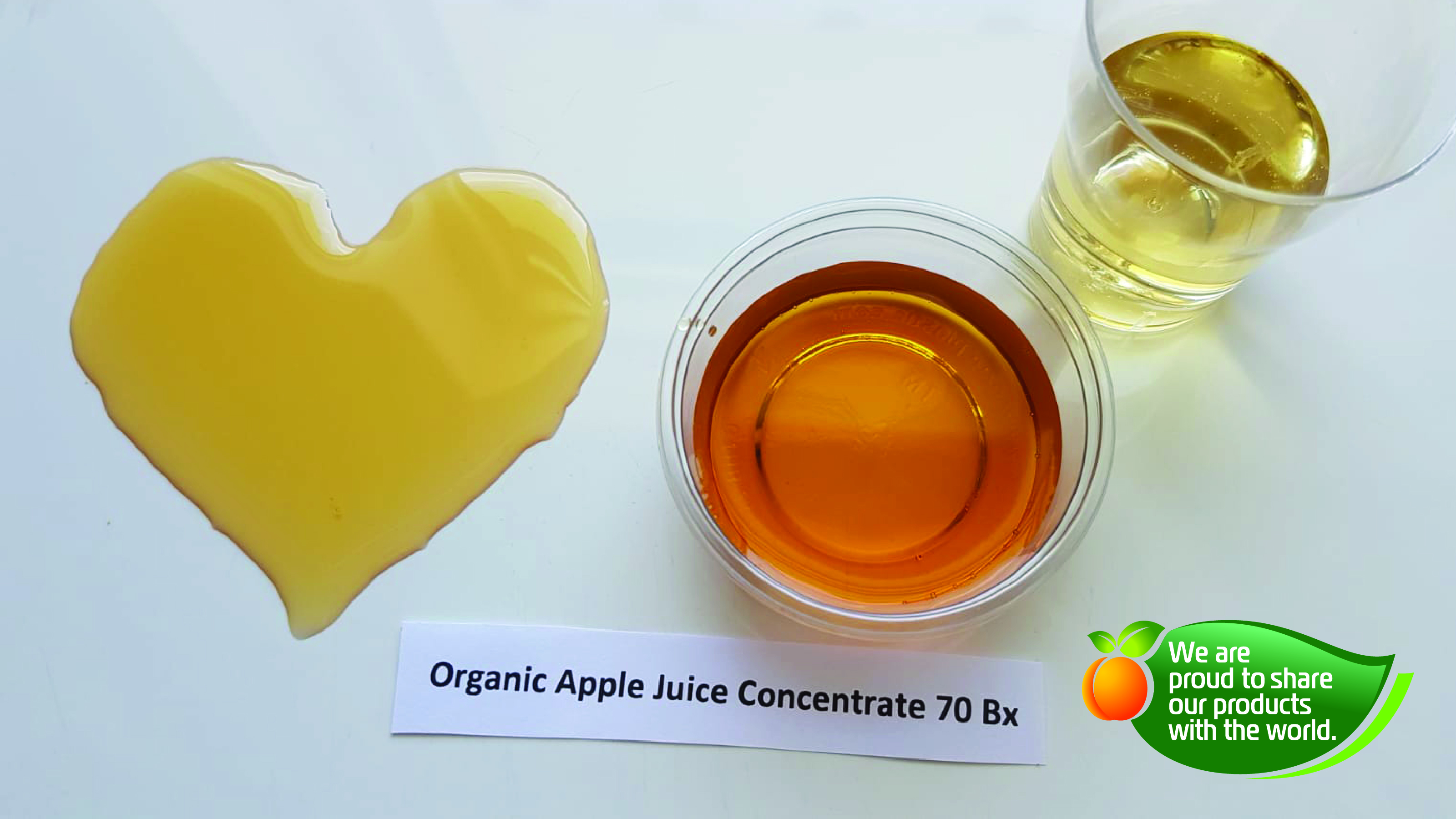 Organic and Conventional Apple Juice Concentrate 70 Bx