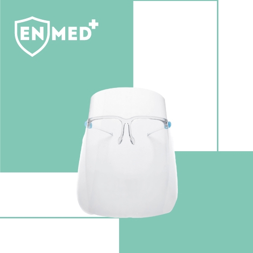 Face Shield With Glasses