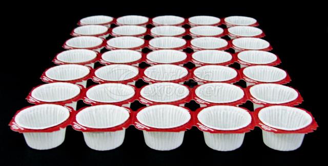 Molde para pastel con bandeja para muffins tamaño pequeño - Tipo industrial 35