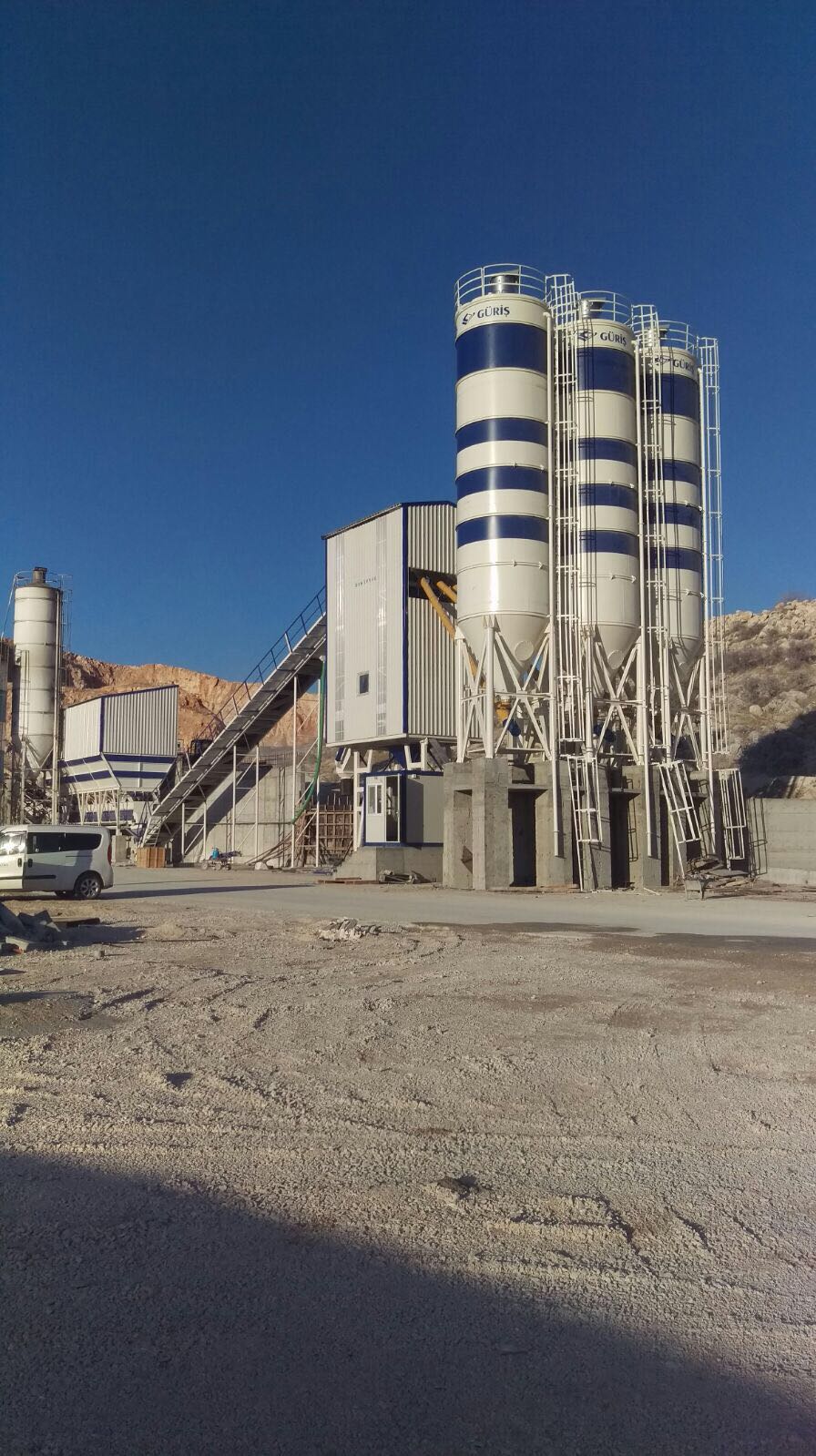 STATIONARY CONCRETE BATCHING PLANT 130M3/H