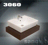 46 cm x 60 cm Seramik Lavabo