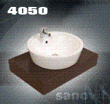 52 cm Oval Seramik Lavabo