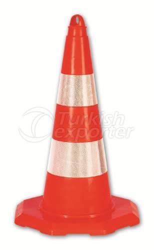 PVC Traffic Cone 8 Edges