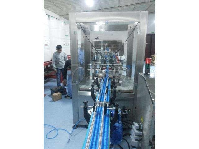 Linear Cap Closing Machine