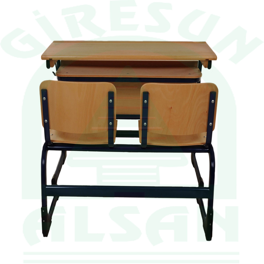 Double New Type Wooden School Desk