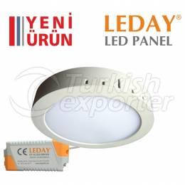 Светодиодная лампа LEDAY с подсветкой 12W Daylight 3000K