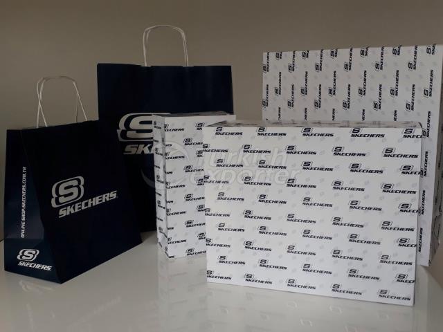 SKECHERS BAGS AND GIFT BOXES