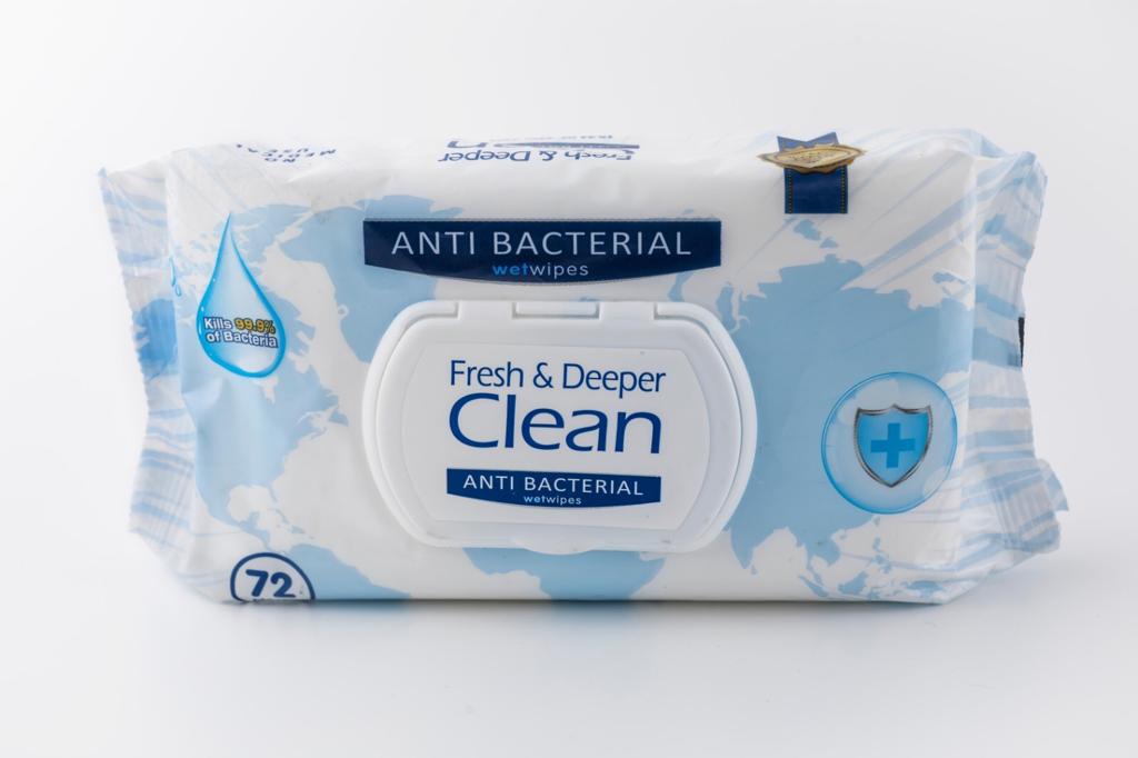 Anti bacterial wipe