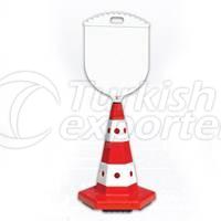 12602 FLK Dekoratif Levhalı Koni