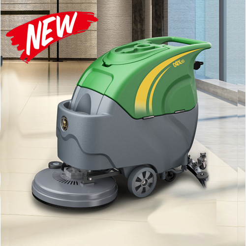 Low noise floor scrubber