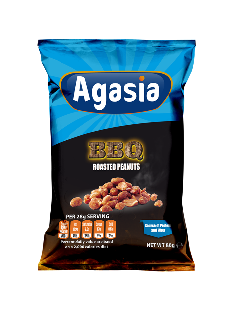 Agasia Roasted Peanuts BBQ