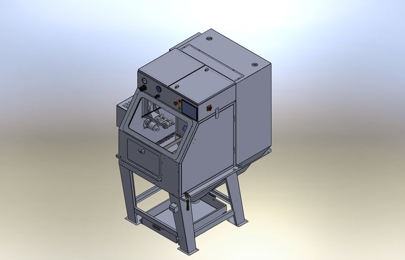 ST-4 Automated Vapor SandBalsting - Implant Model