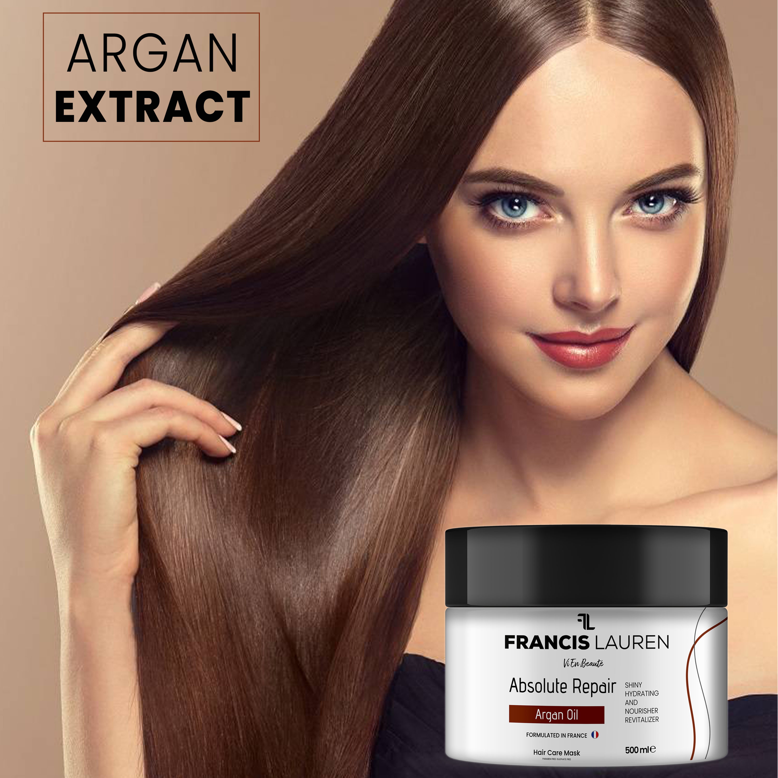 Absolute Repair Argan Oil Hair Care Mask 500ml