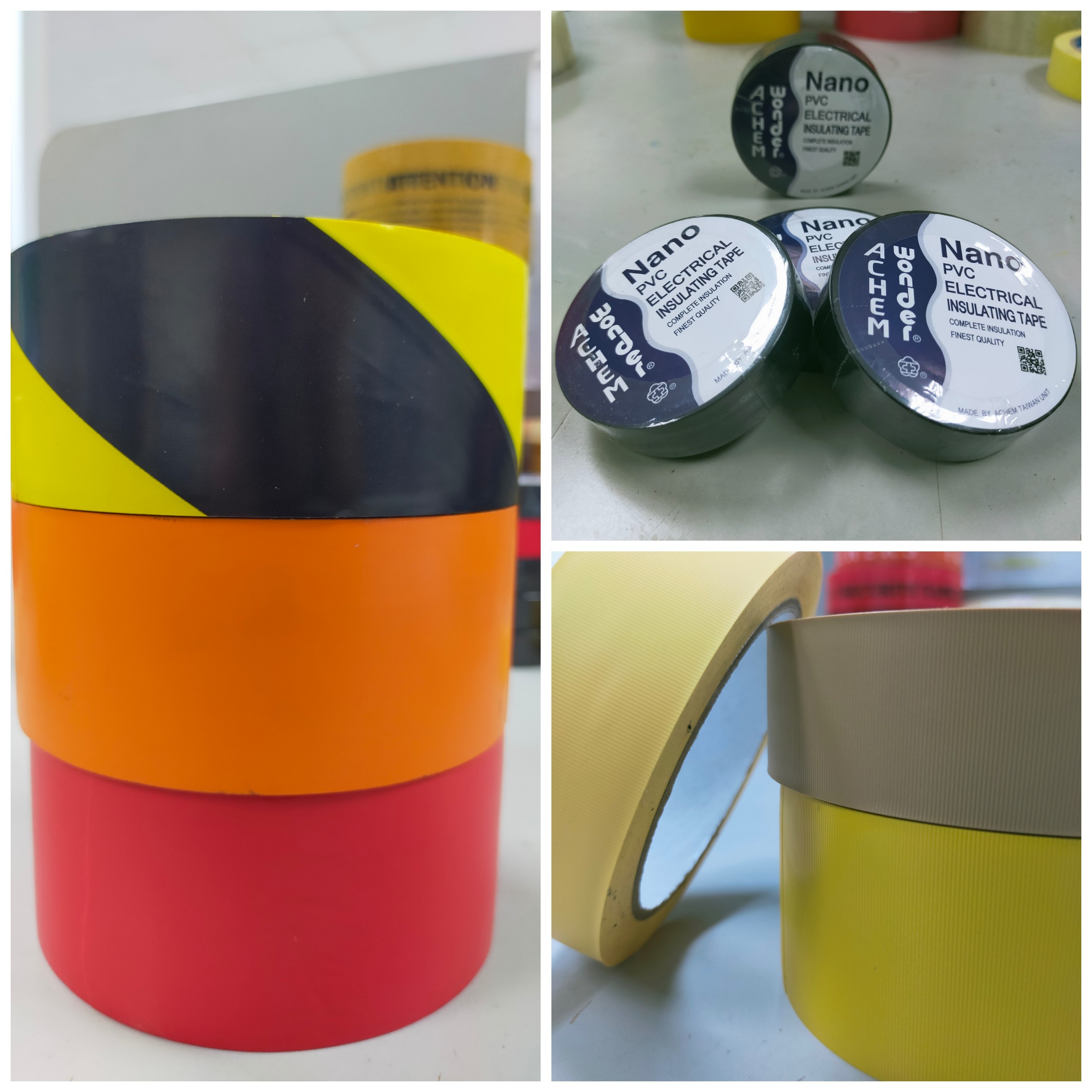 PVC adhesive tapes