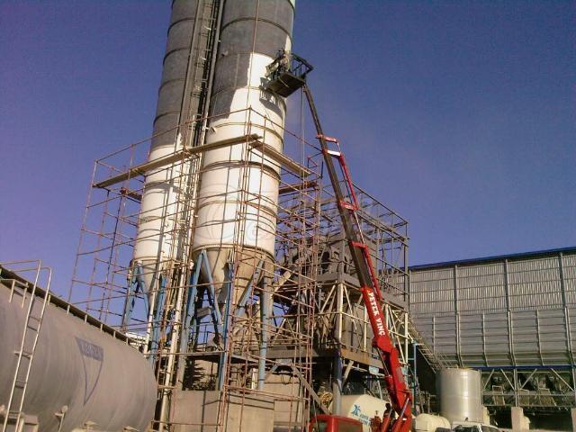 silo kumlama ve boyama