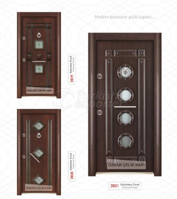 Luxury Veneered Embossed Doors