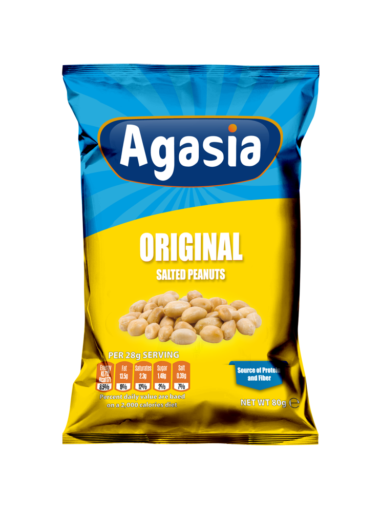 Agasia ROASTED PEANUTS ORIGINAL (SALTED)