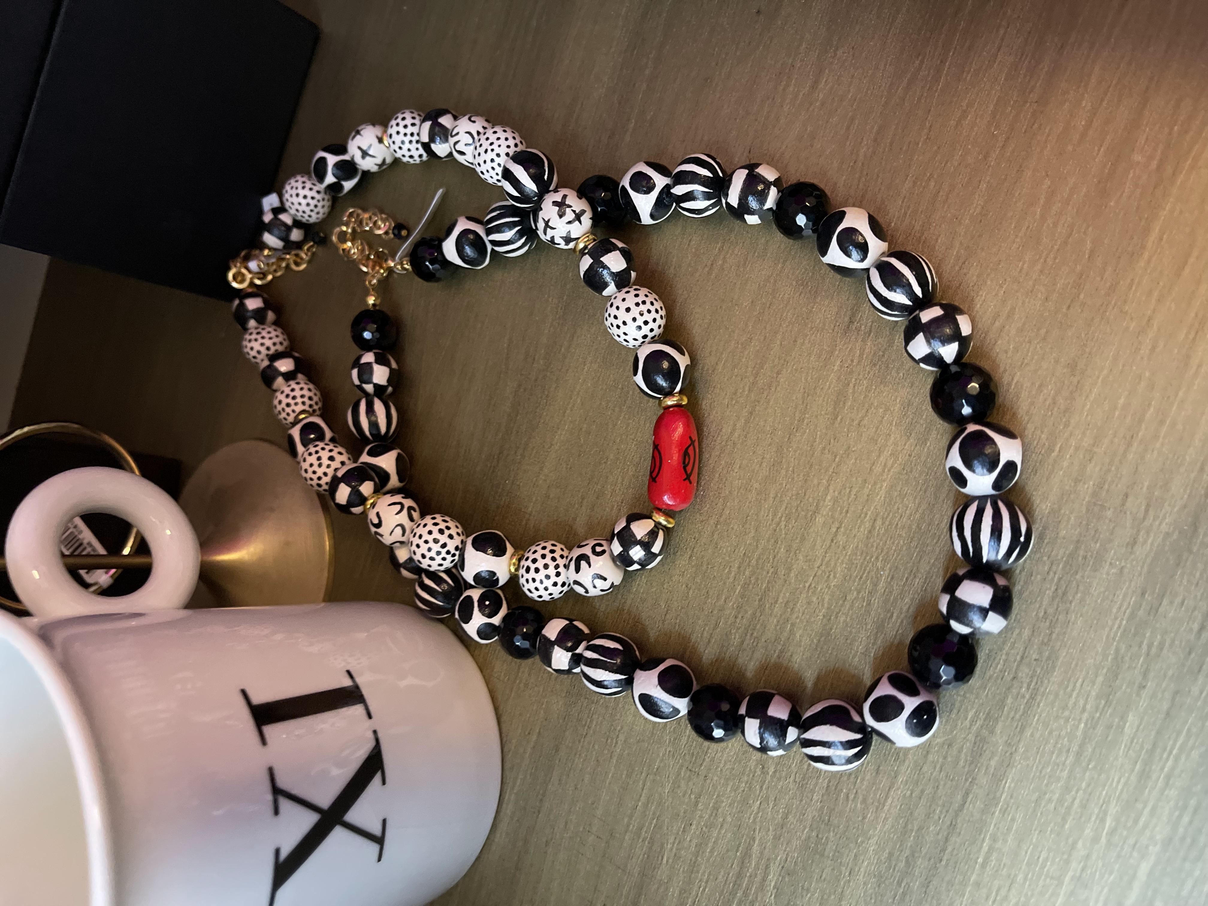 Ceramic Beads Necklace