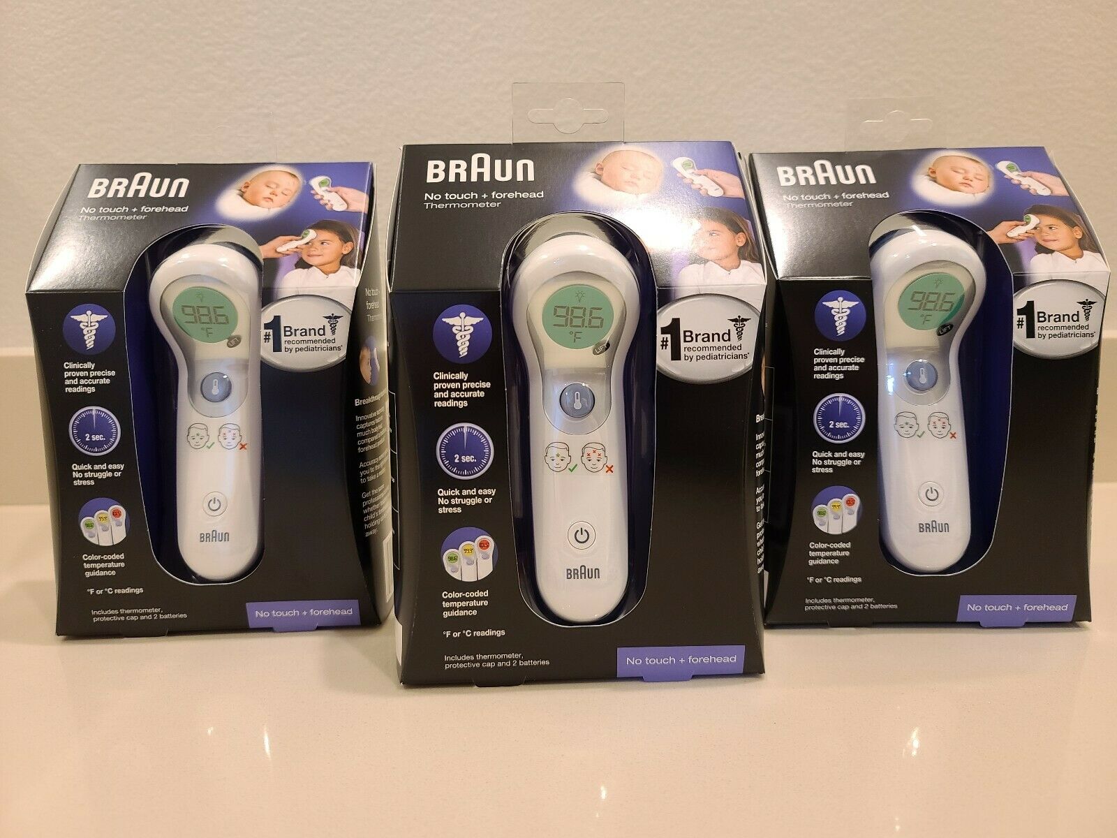 Braun Forehead Thermometer NTF3000