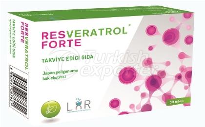 Gıda Takviyeleri Resveratrol FORTE