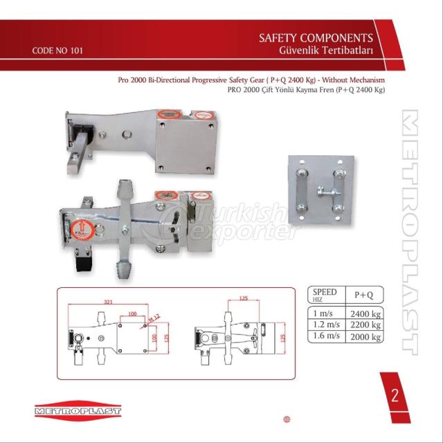 Biidirectional Safety Gear Pro2000