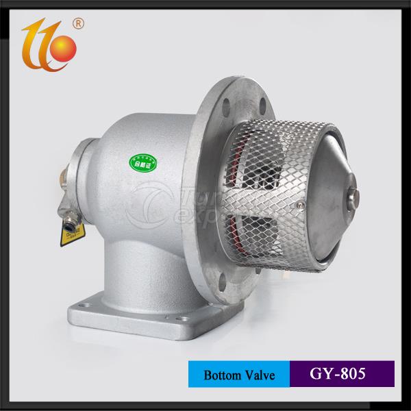 Fuel Tanker Pneumatic Bottom Valve