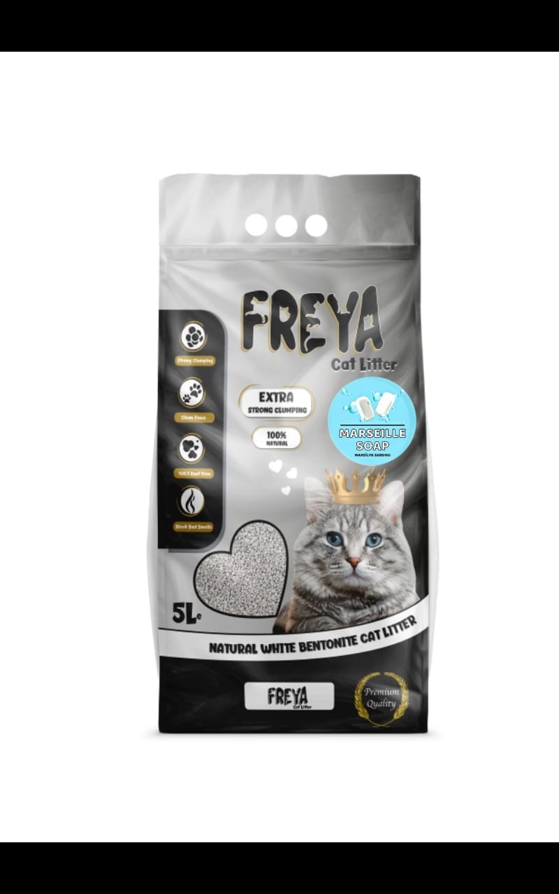 FREYA ARENAS PARA GATOS MARSILYA JABON 5 LT Y 10 LT