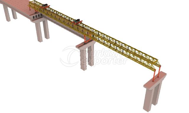 beam launcher crane