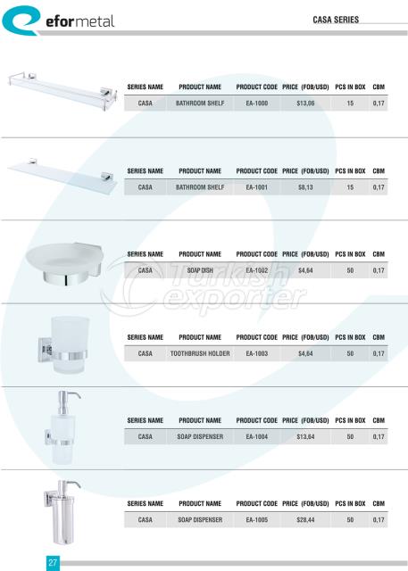 Accesorios de baño Gasa