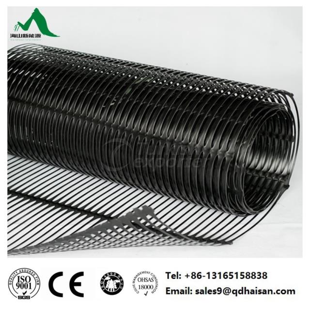 China Plastic Uniaxial geogrid