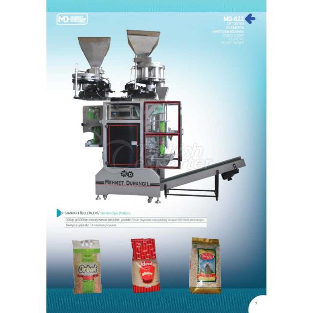 MD-622 DOUBLE VOLUMETRIC PACKING MACHINE