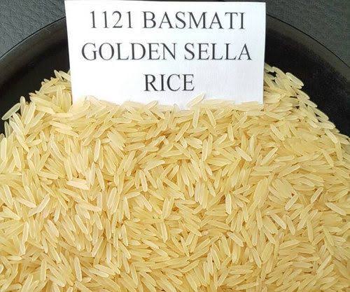 BASMATI RICE SELLA 1121 - CREAMY, GOLDEN, STEAM, RAW