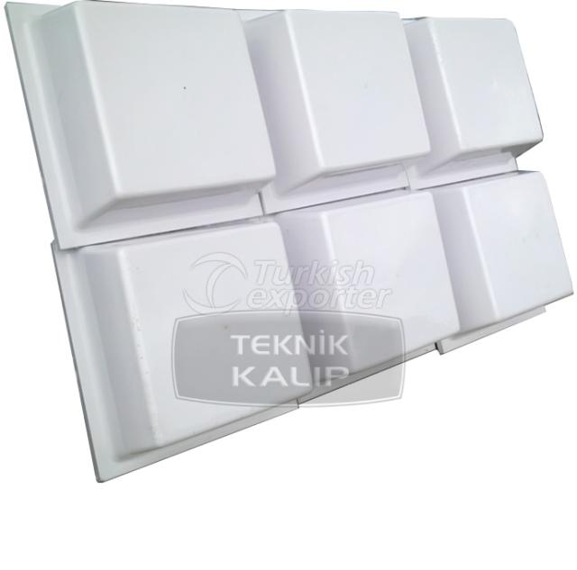 Waffle Slab Moulds 105x105x35-15