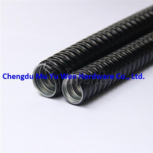 Metal flexible conduit with PVC