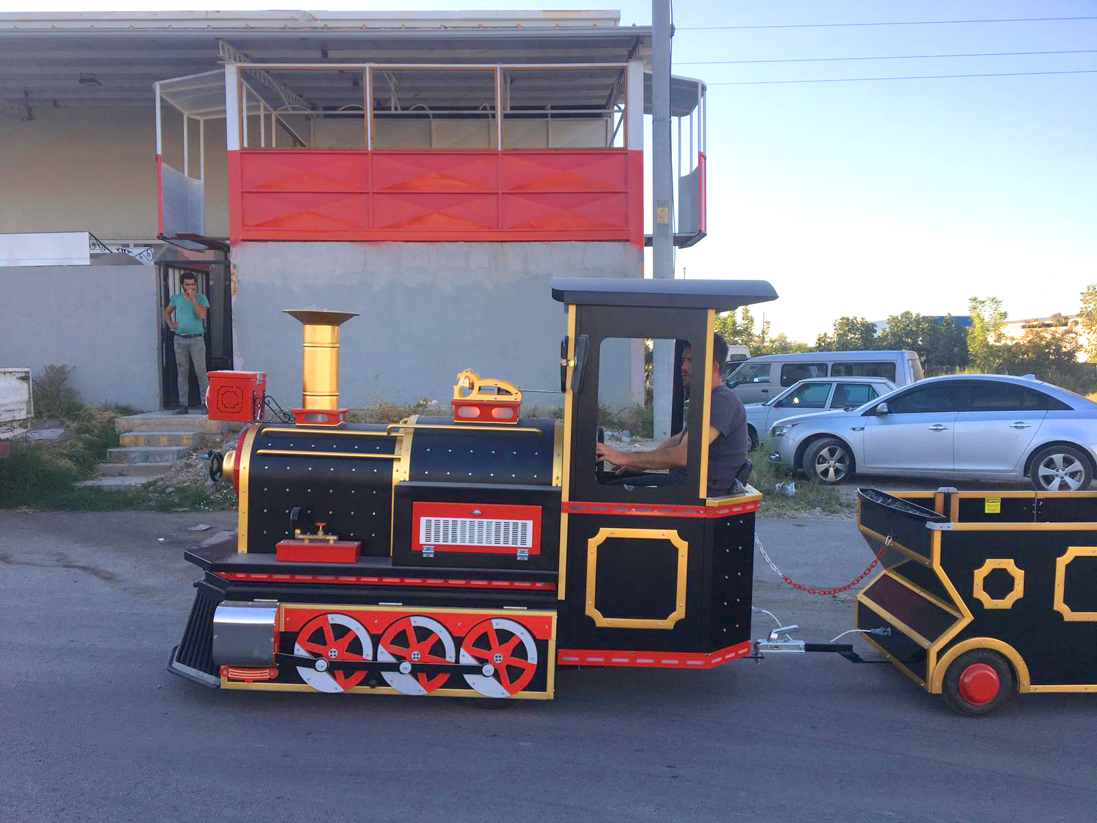 Electric Trackless Mini Train For Sale