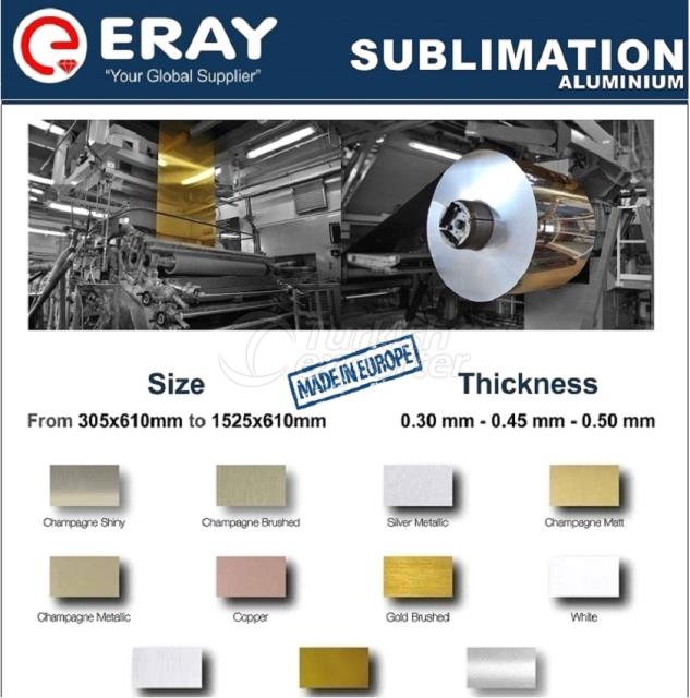 sublimation aluminium sheets