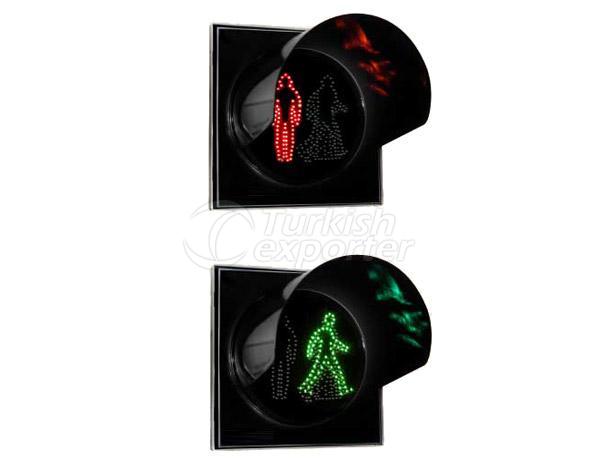 Ø 200mm LED Animated Pedestrian Signal Head