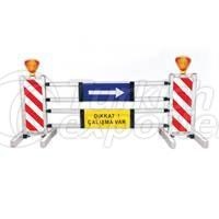 12506-FFB Uyarı Levhalı Bariyer