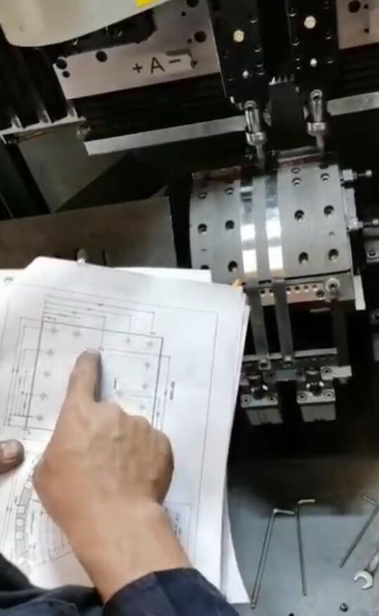 Drilling machine for Brake lining