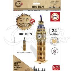 3D Big Ben Puzzle adulte