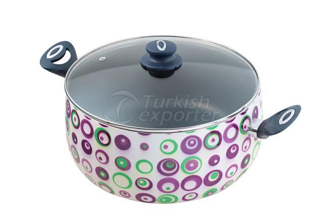 Decorative Deep Cooking Pot