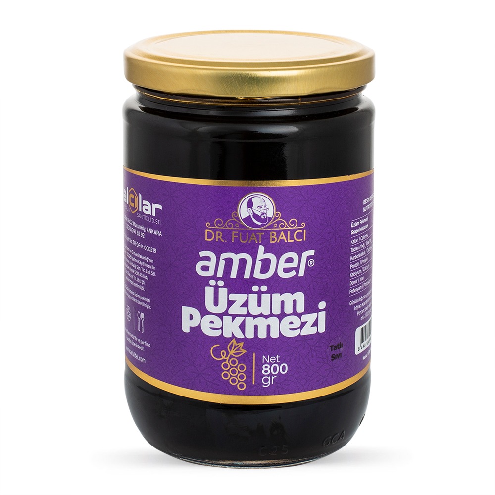 AMBER GRAPE MOLASSES 800 GR