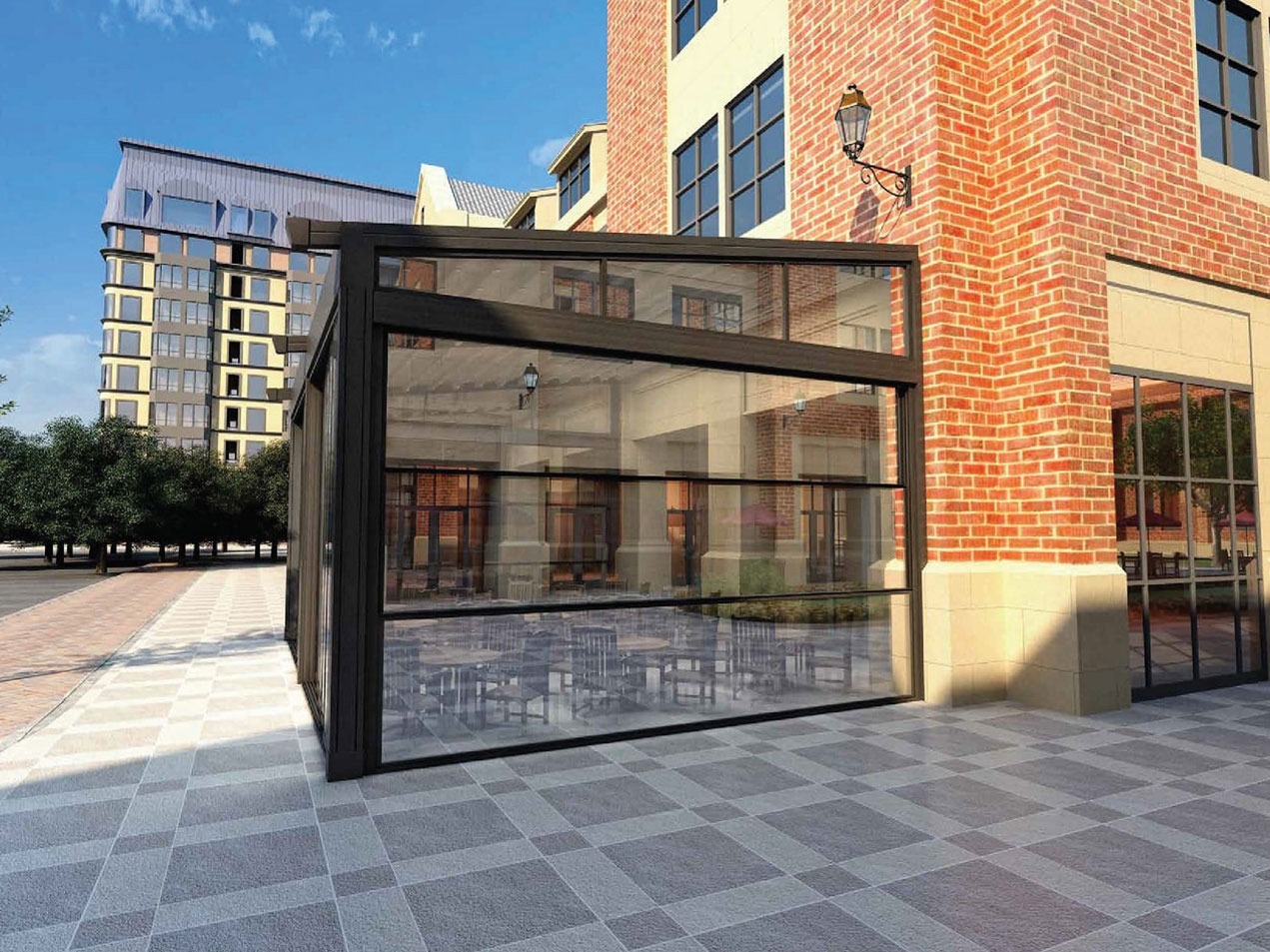 GSAL100 Vertical Motorized Sliding System