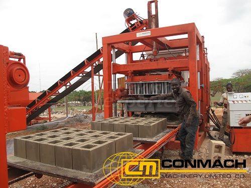 Concrete Block-Interlock Machine