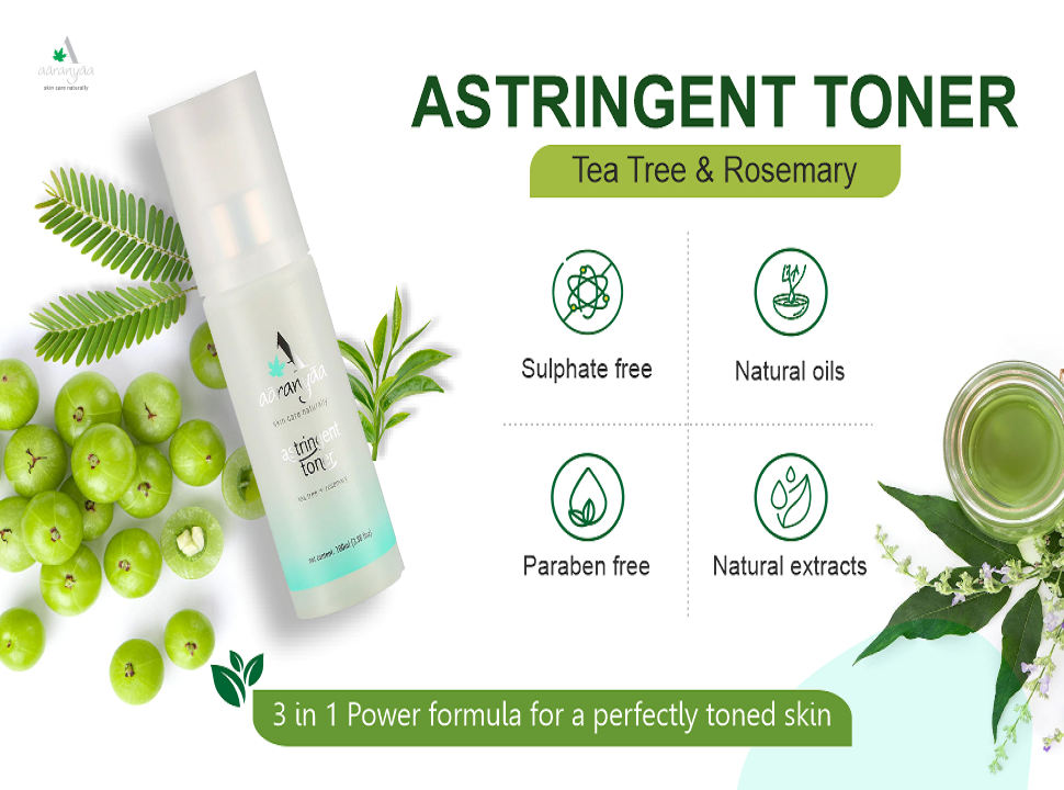 Astringent Toner Tea Tree + Rosemary  