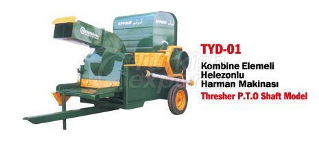 TYD-01 Thresher with Spiral