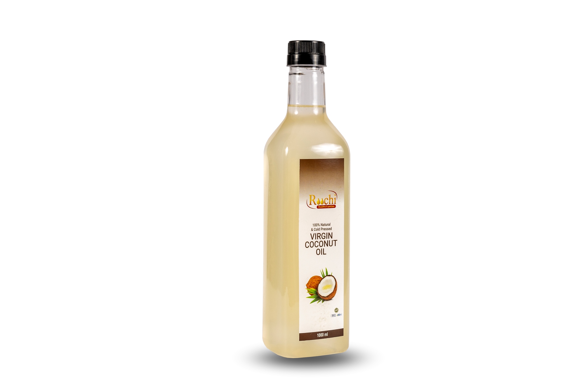 ROOCHI COLD PRESSED & 100% VIRGIN COCONUT OIL