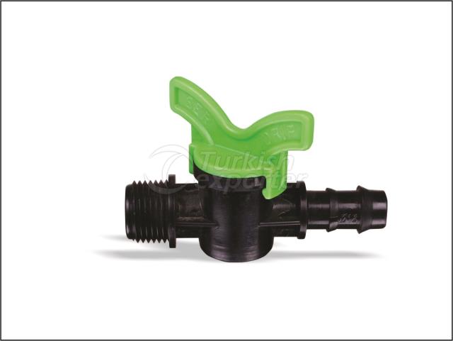 Barbed Threaded Mini Valve