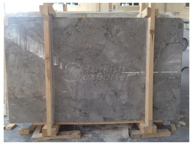 Silver Grey Marble Slab