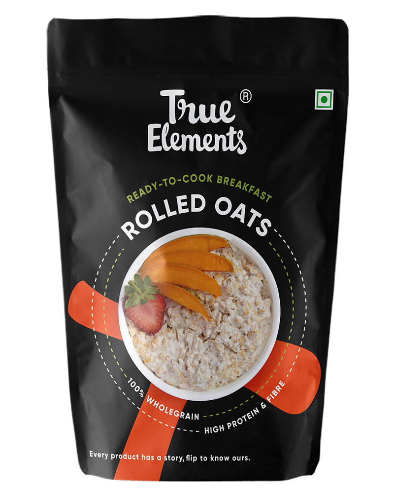 True Elements Rolled Oats 200gm